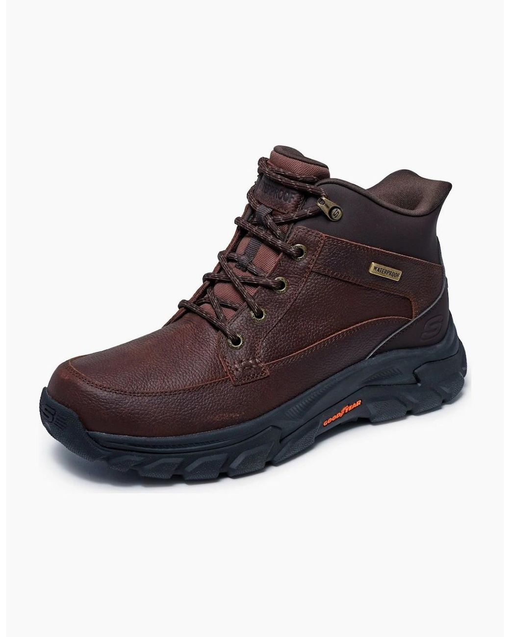 Skechers Brown Respected 2.0 Orson Boots for men