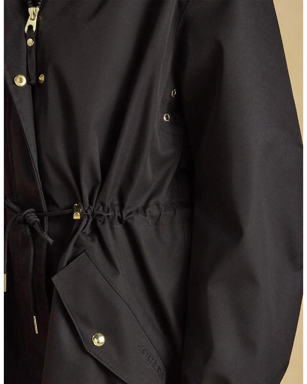 Joules Black Stormwell Rain Coats