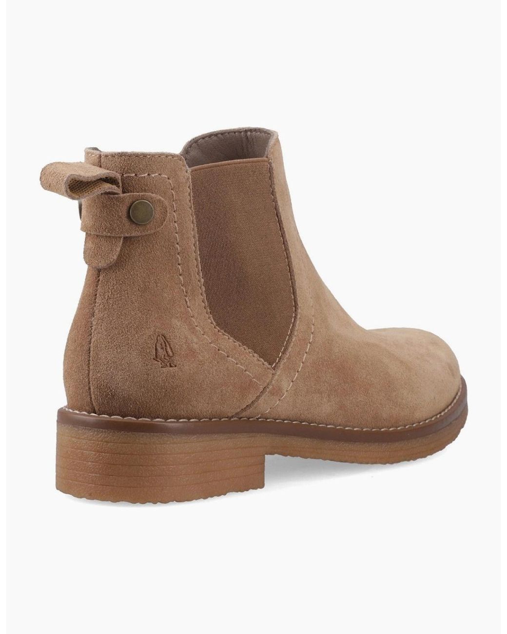 Hush Puppies Brown Maddy Ladies Ankle Boots Ankle Boots Light Tan