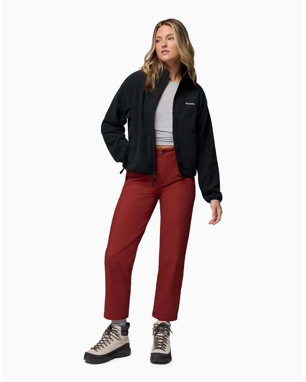 Columbia Black Sequoia Grove Ii Full Zip Fleece Jackets