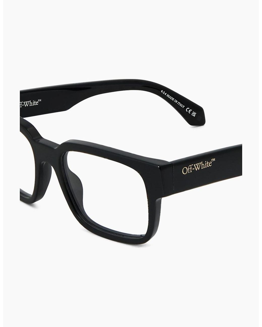 Off-White c/o Virgil Abloh Black Off Eyewear Style 80 for men
