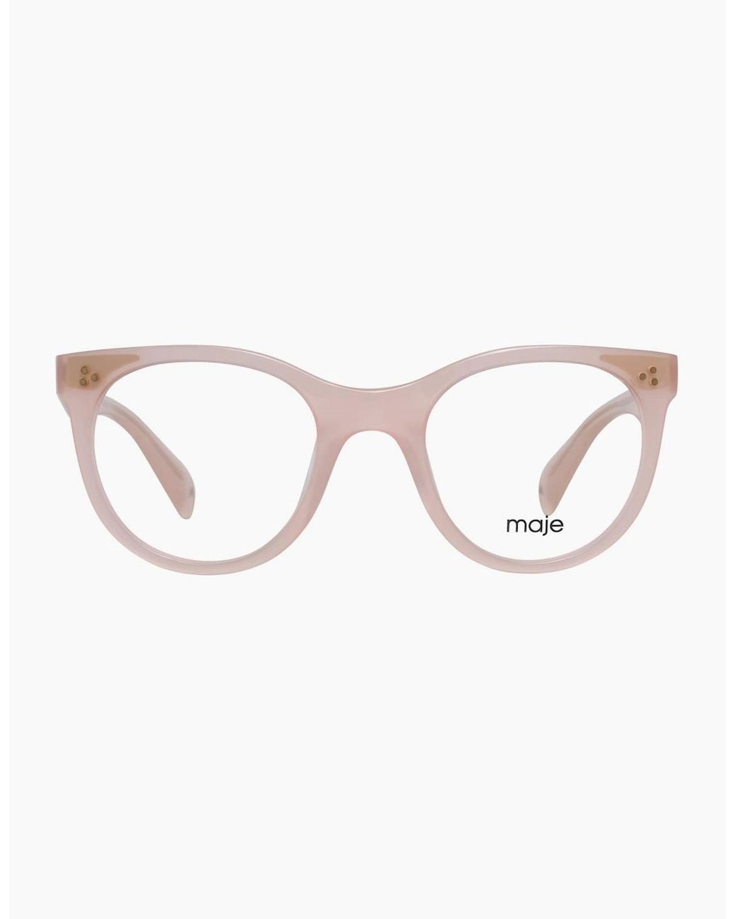 Maje Pink Optical Frame Mj1003 007 48