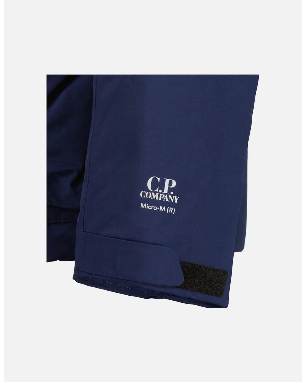 C P Company Blue Micro-M Down Field Jacket for men