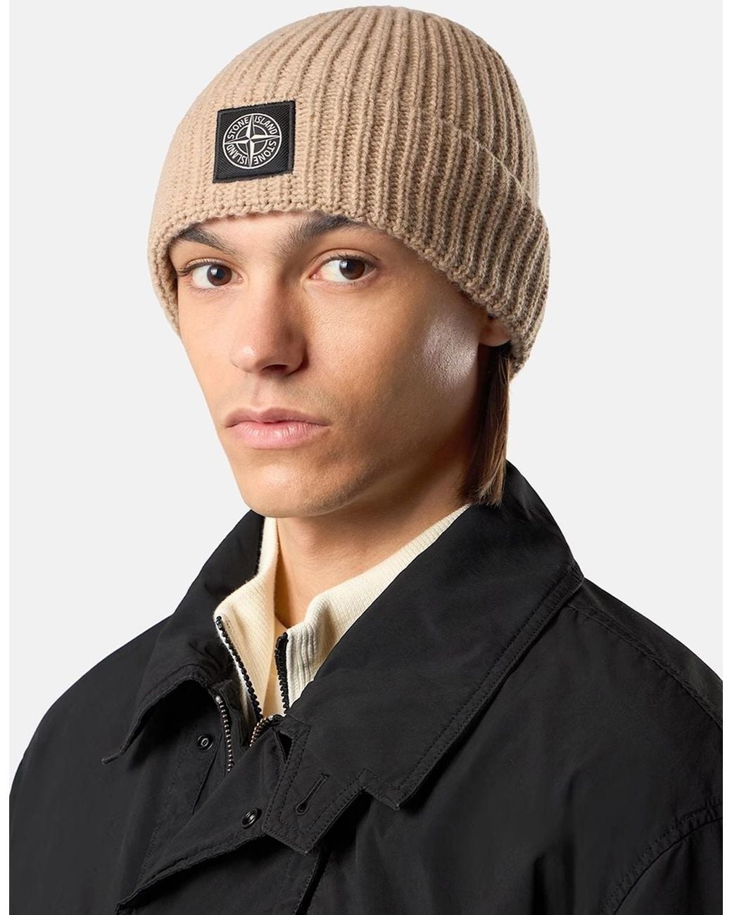 Stone Island Natural Compass Patch N100012 Hat for men