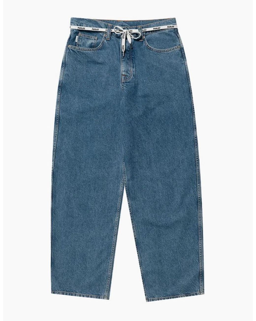 Parlez Blue Indy Denim Mid Wash Jeans for men