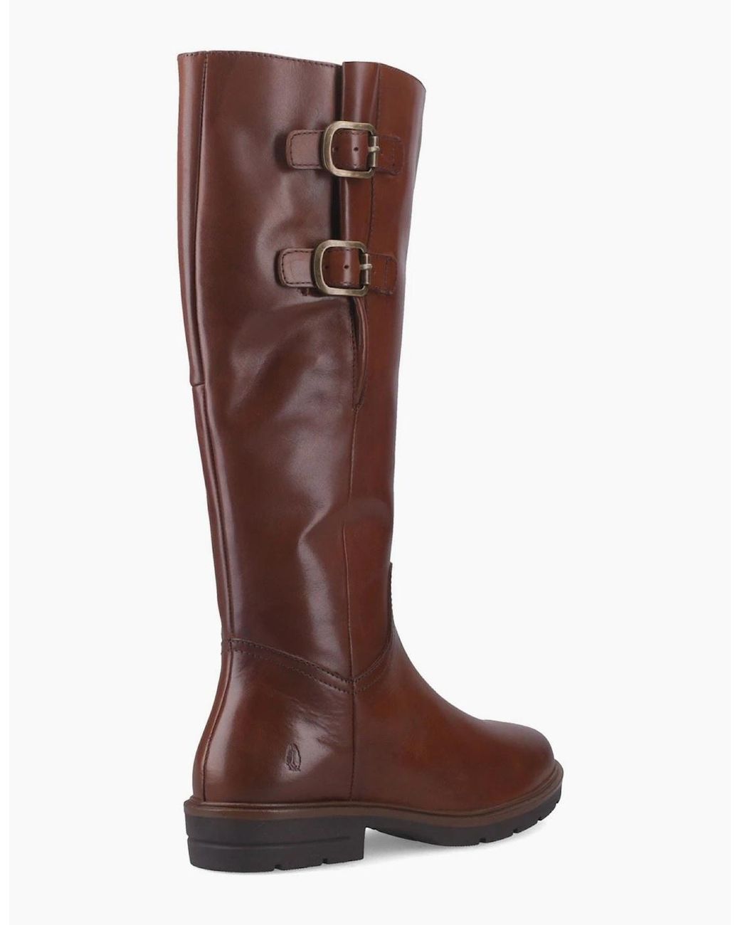 Hush Puppies Brown Tallulah Leather Tan Boots