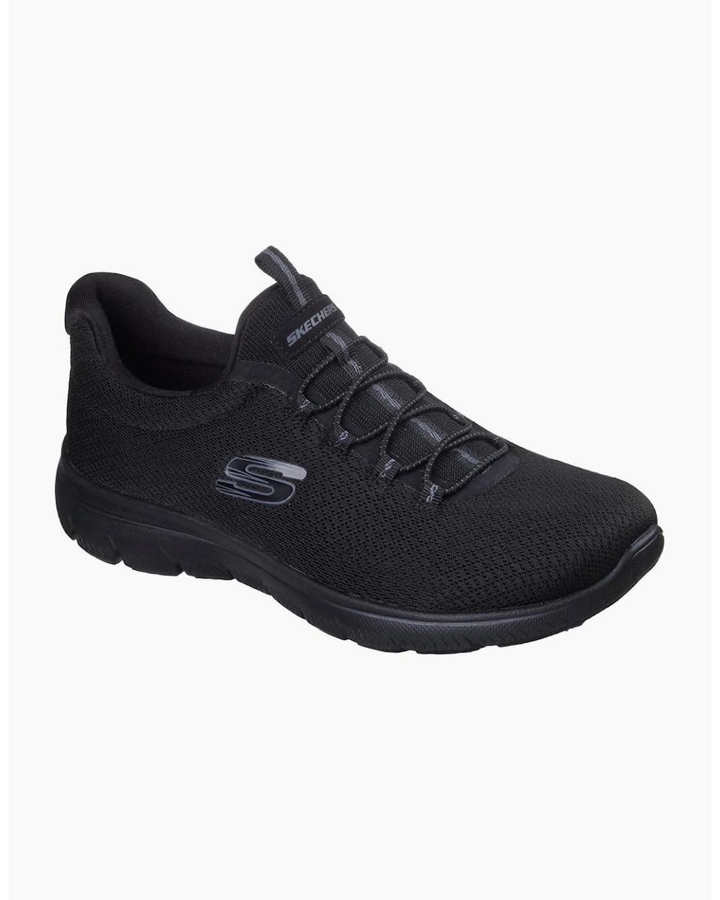 Skechers Black Summits Summer Blush Trainers