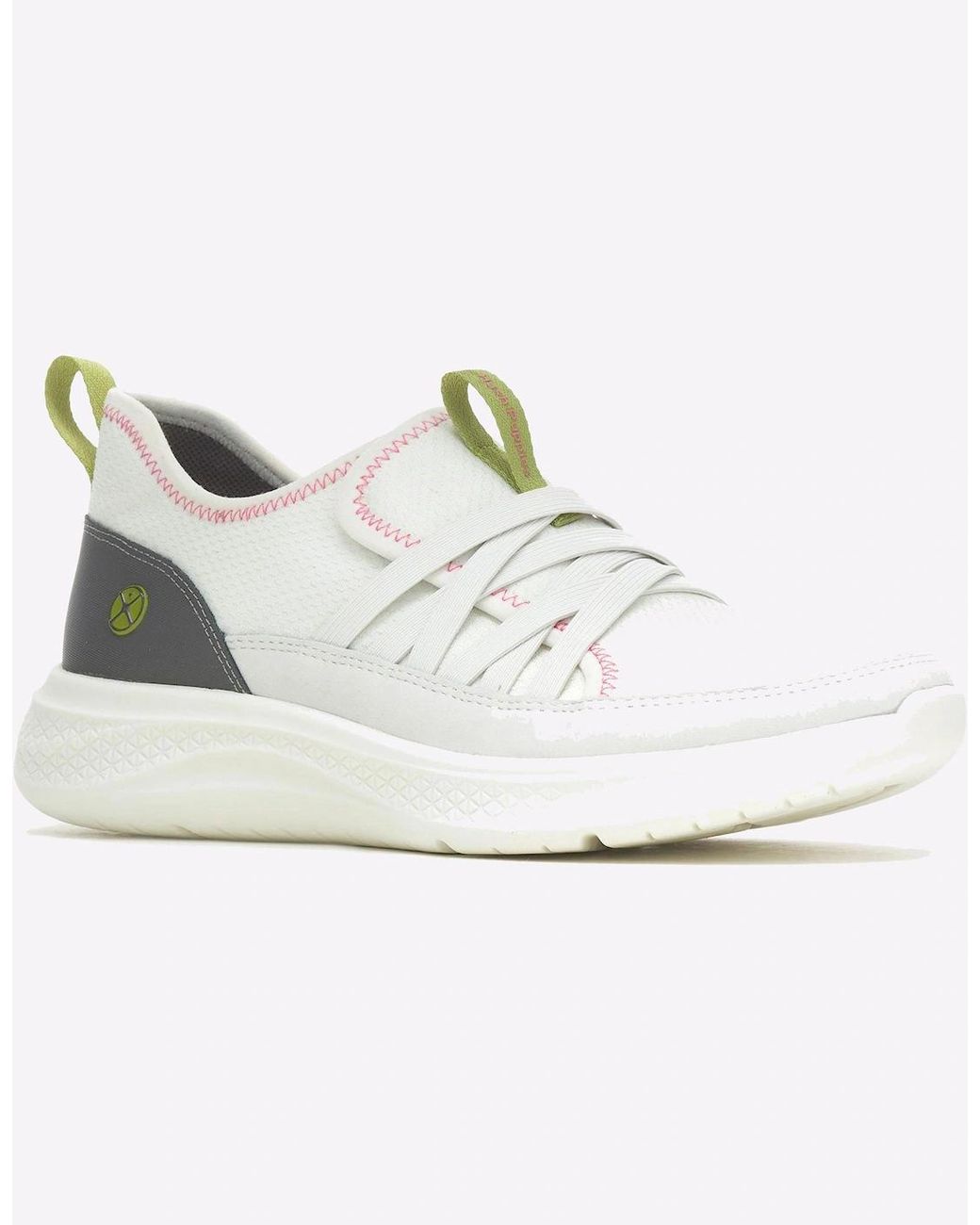 Hush Puppies White Elevate Step