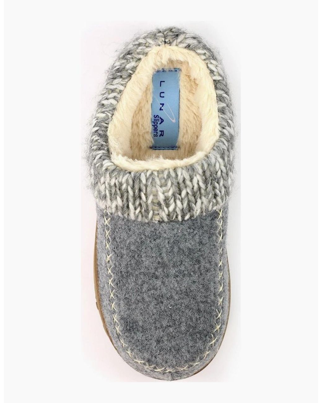 Lunar Gray Albany Boxed Slippers