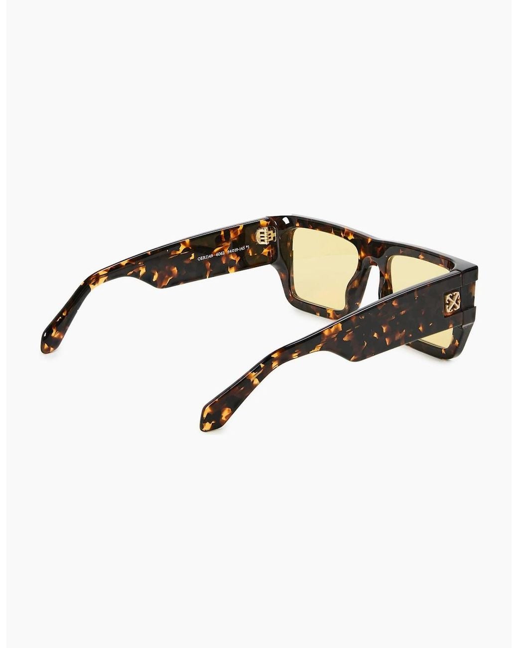 Off-White c/o Virgil Abloh Brown Off Chester Sunglasses for men