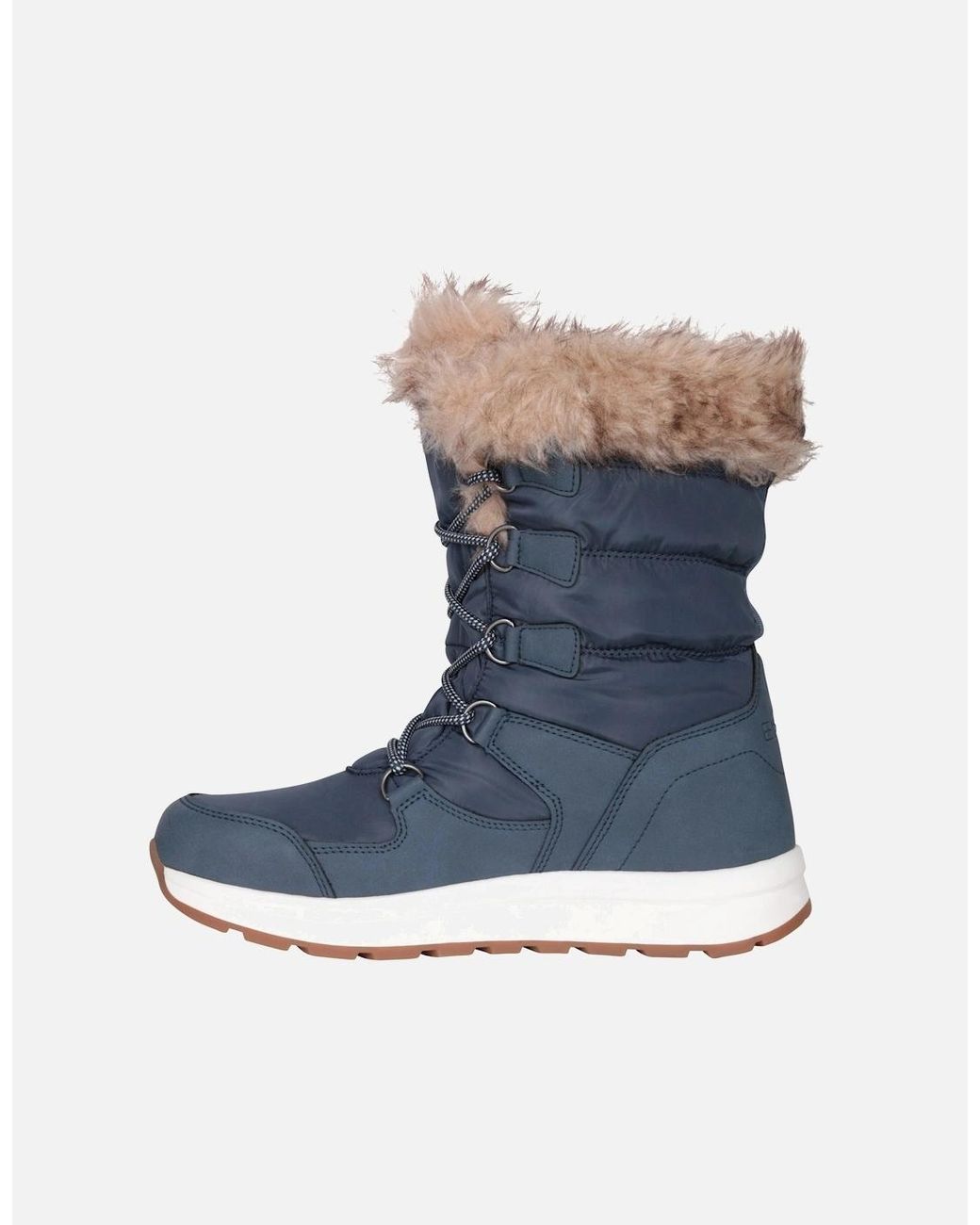 Mountain Warehouse Blue Ladies Canmore Waterproof Snow Boots