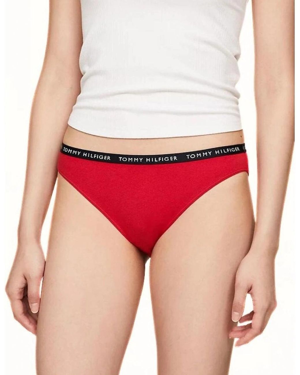 Tommy Hilfiger Blue 3-Pack Logo Waistband Bikini Briefs