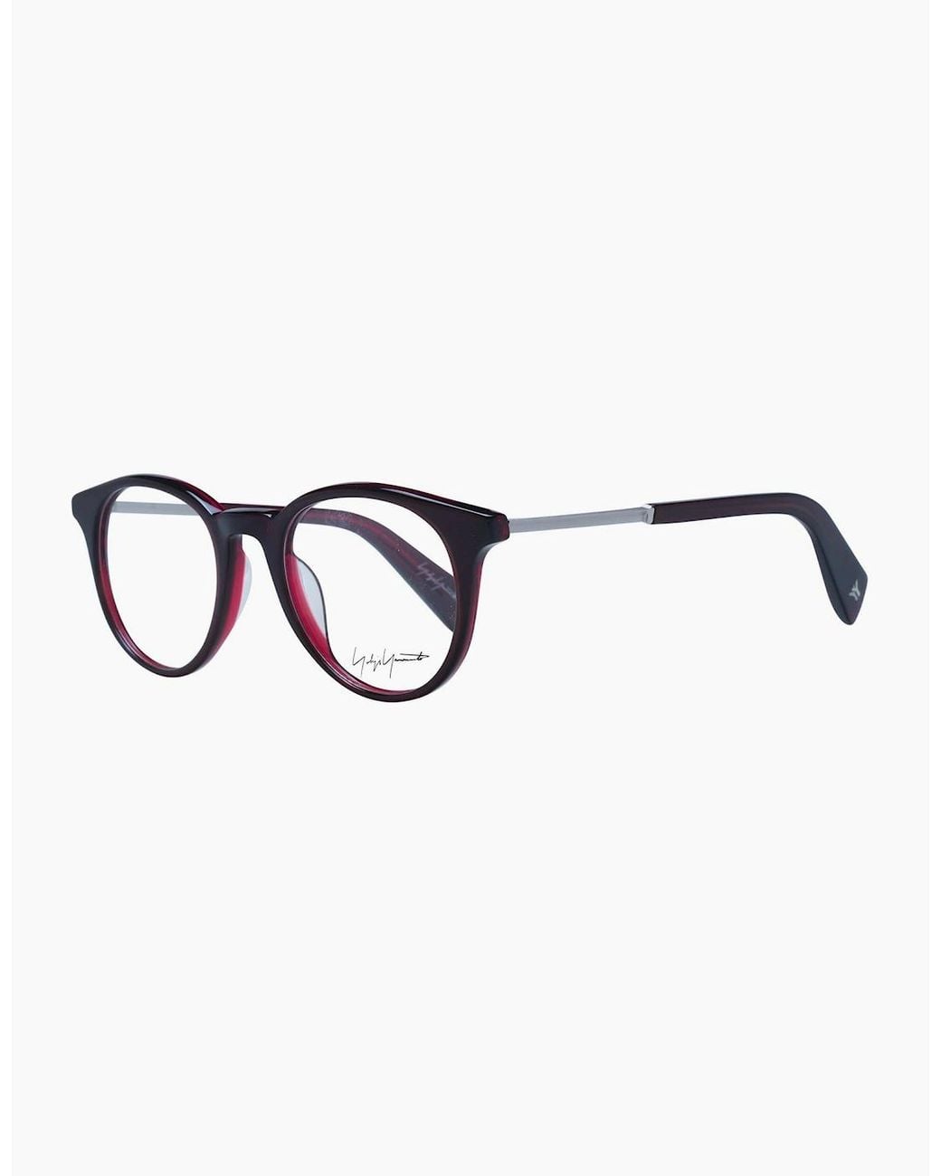 Yohji Yamamoto Red Optical Frame Yy1009 219 50 for men