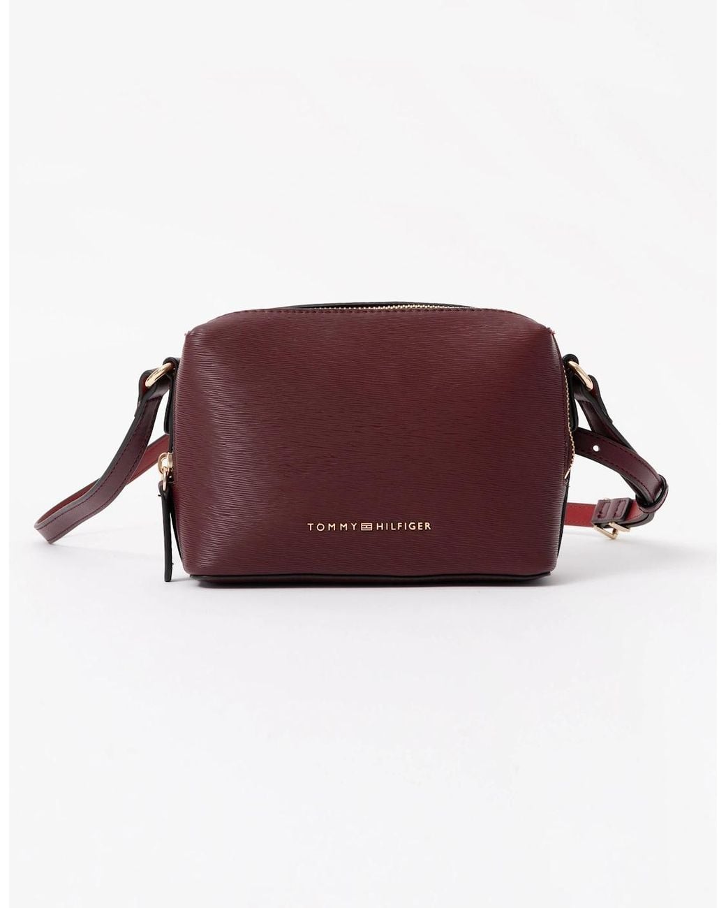 Tommy Hilfiger Red Th Modern Camera Bag