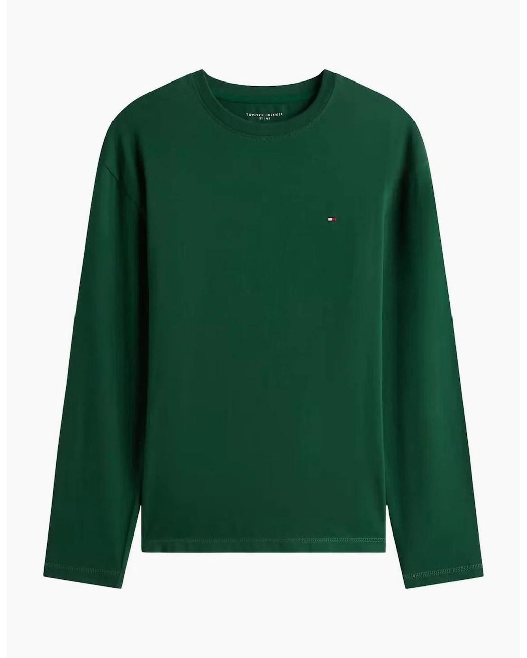 Tommy Hilfiger Green Tartan Flannel Pyjama Set, Orion for men