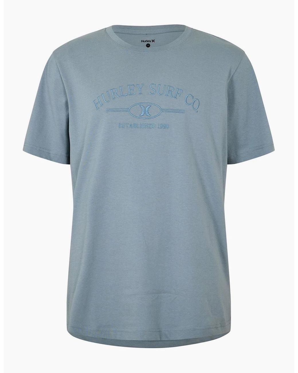 Hurley Blue Surf Co Ss T for men
