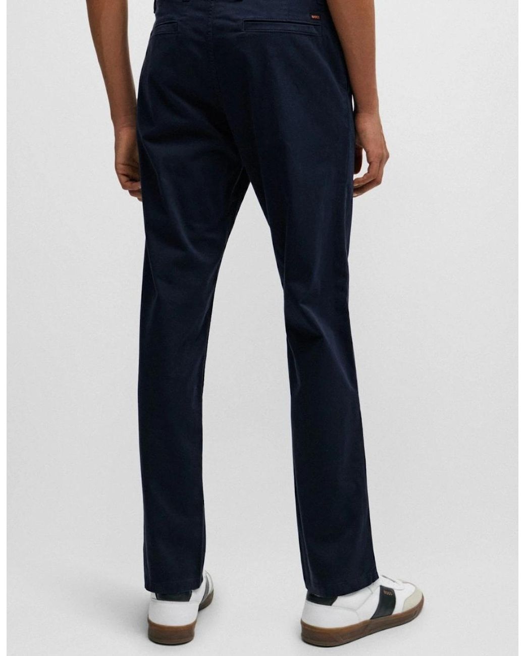Boss Blue Boss Tapered-Fit Chinos for men