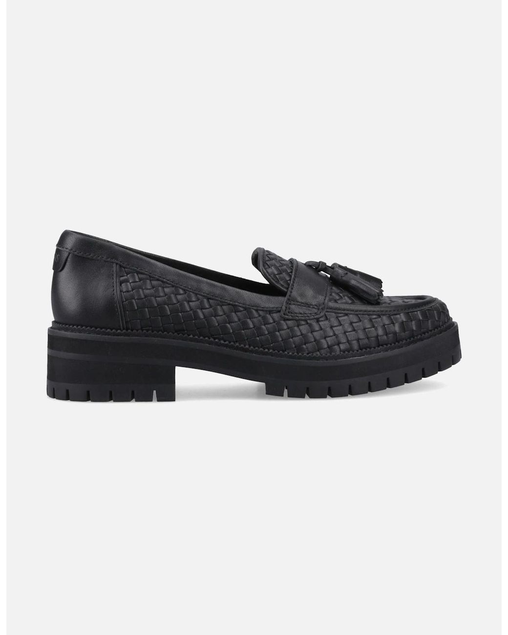 TOMS Black Cara Loafers