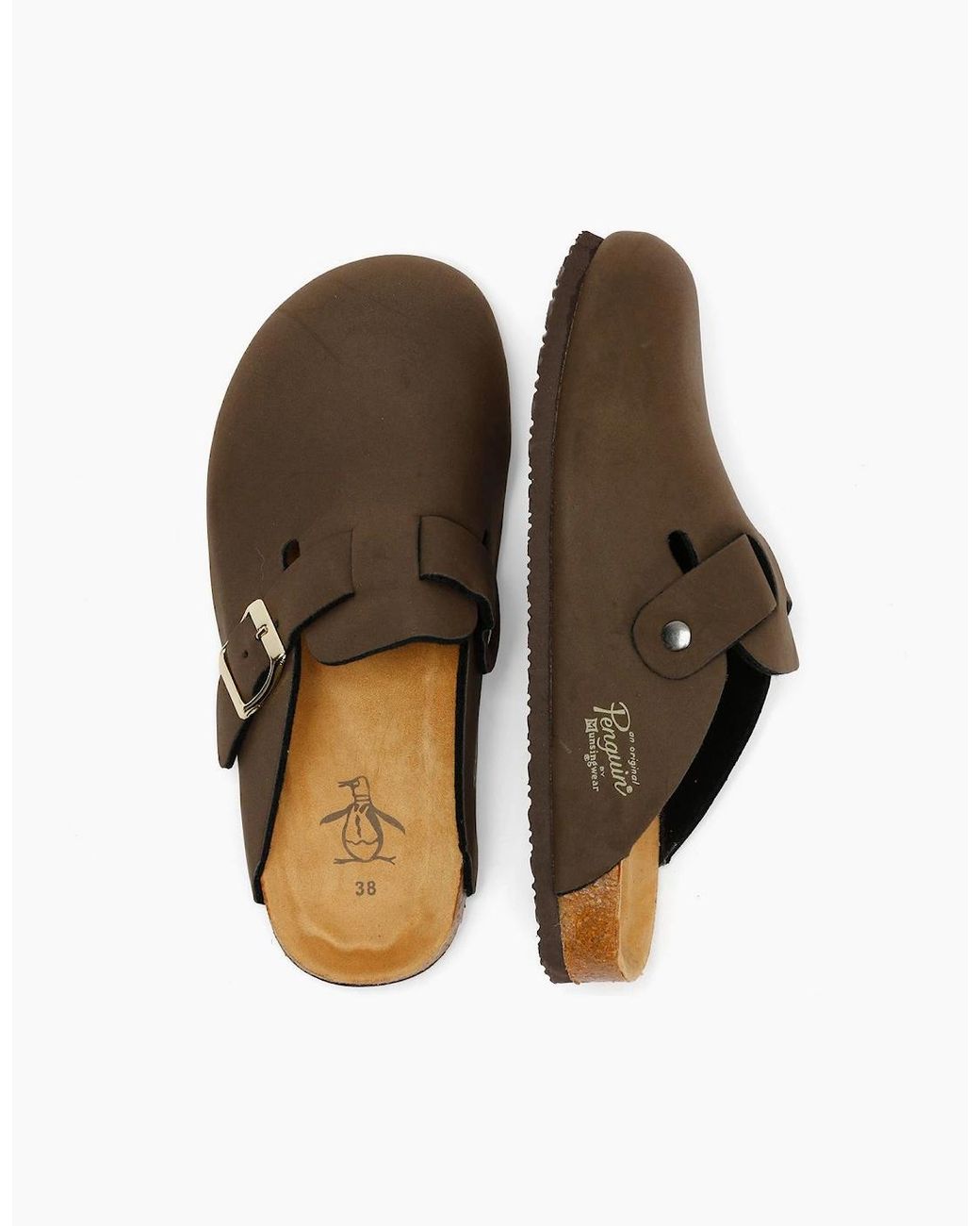 Original Penguin Brown Penguin Poppy Mules