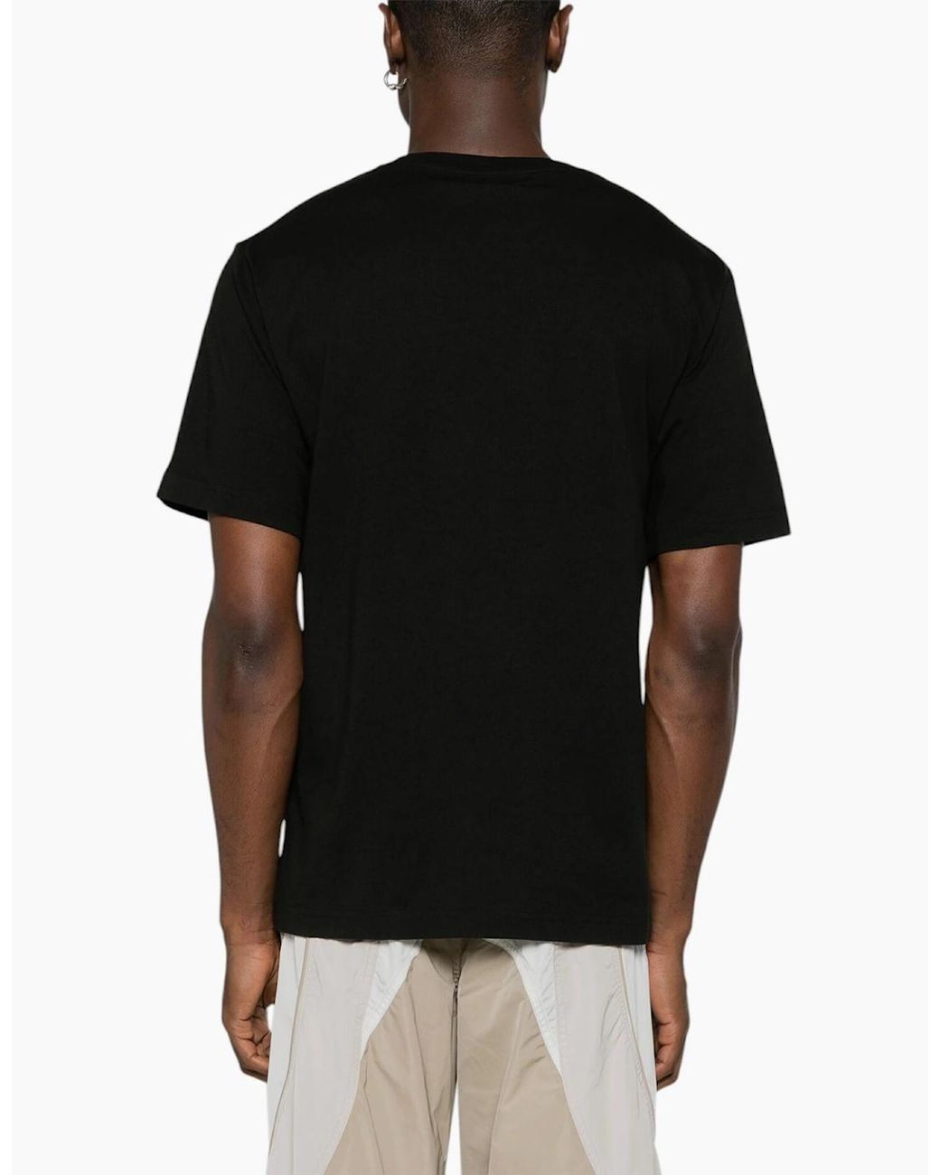 KENZO Black T Shirts Boke Flower 2.0 Cotton Crew Neck Short Sleeve for men
