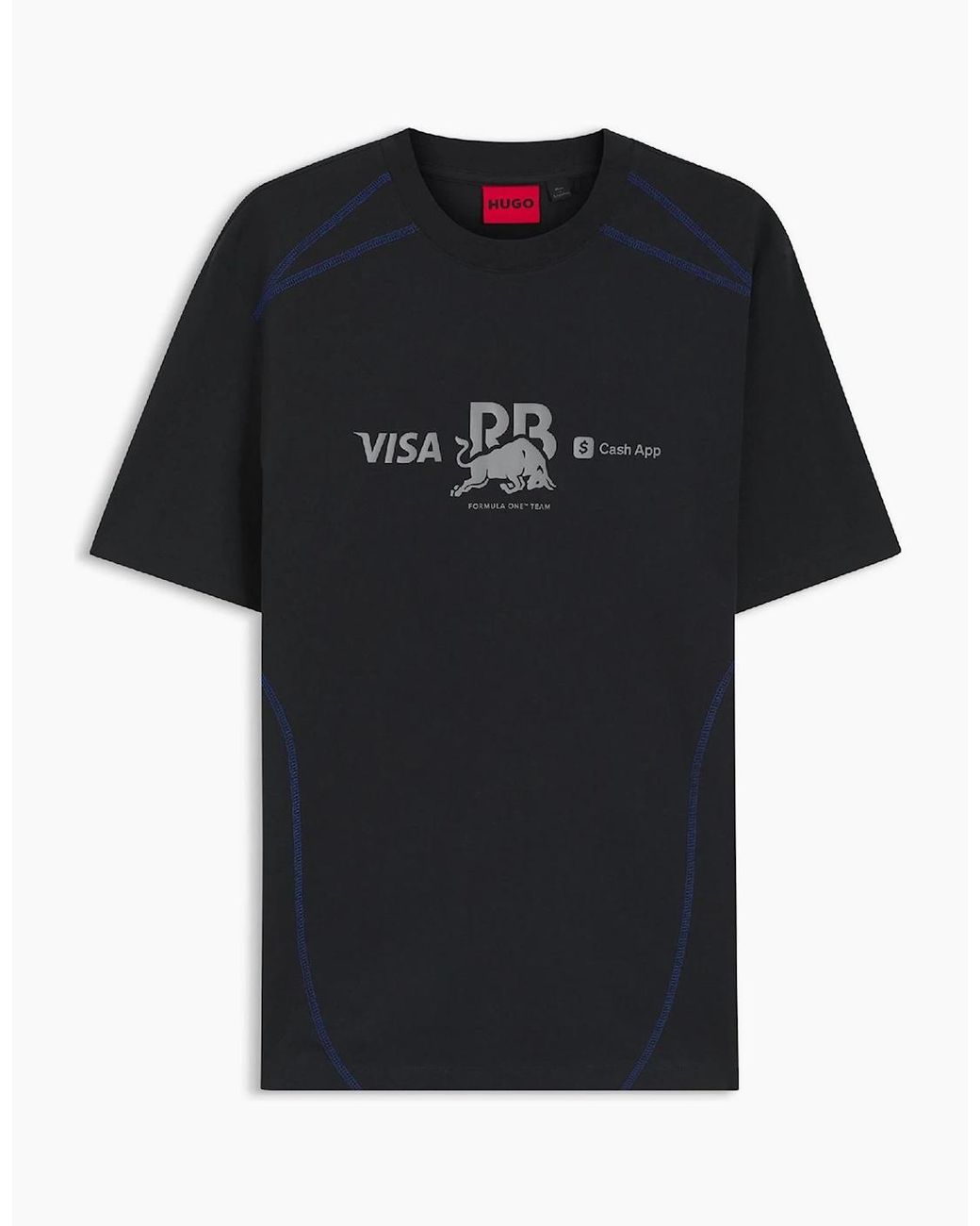 Boss Black Wordmark Graphic Crew Neck Short Sleeve Competition T-Shirt for men
