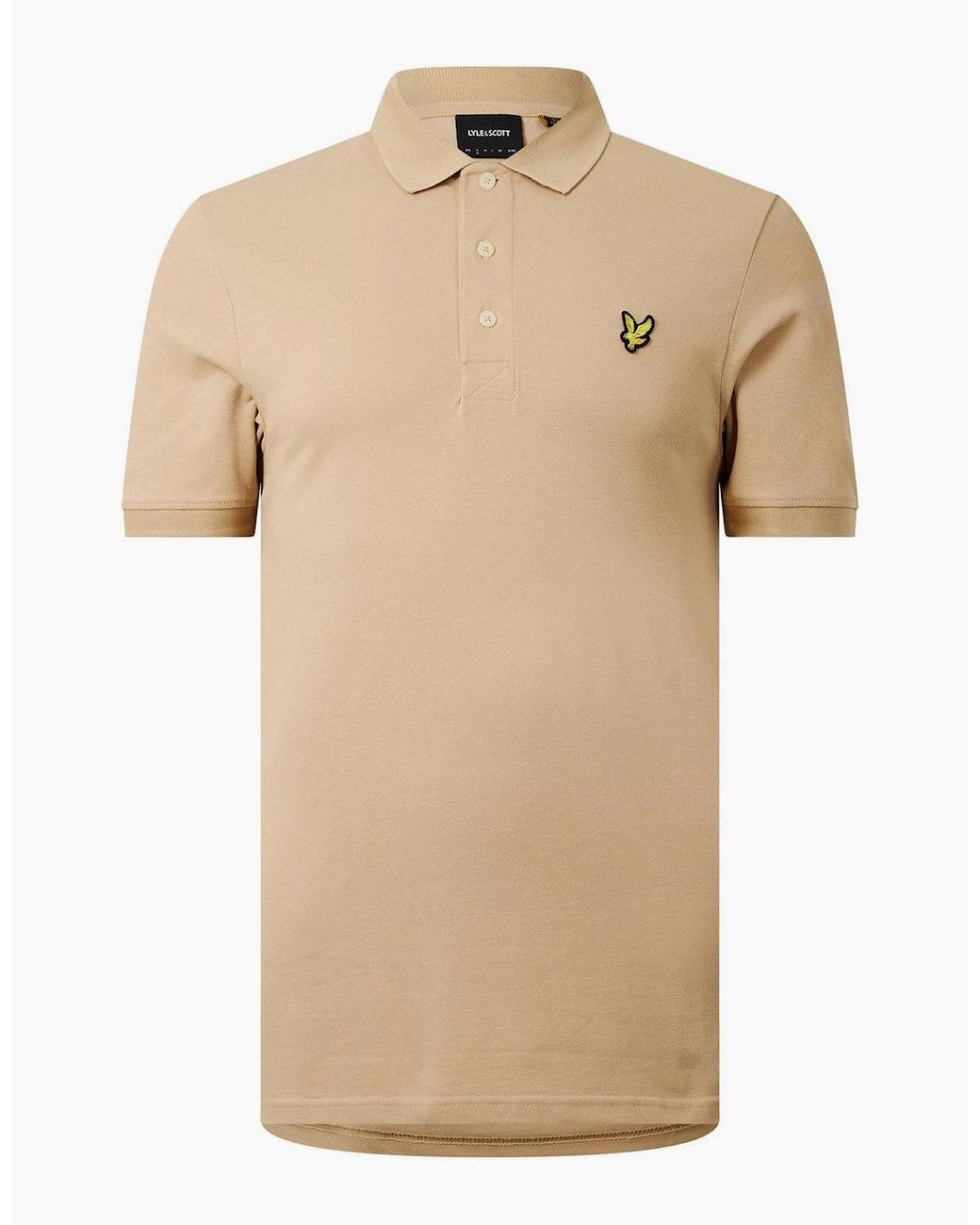 Lyle & Scott Natural Polo Shirt for men