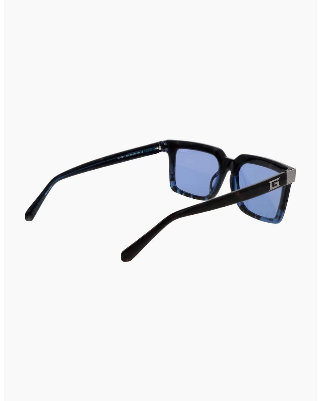 Guess Blue Sunglasses Gu00213 92V 55 for men