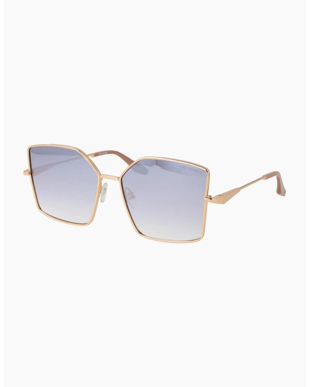 Trussardi Metallic Sunglasses Tsw3013 04A 58