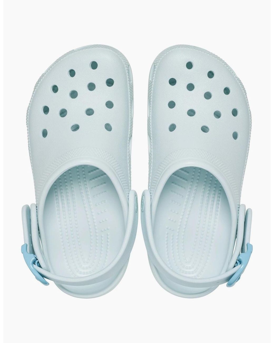 CROCSTM Blue Classic Buckle Clogs