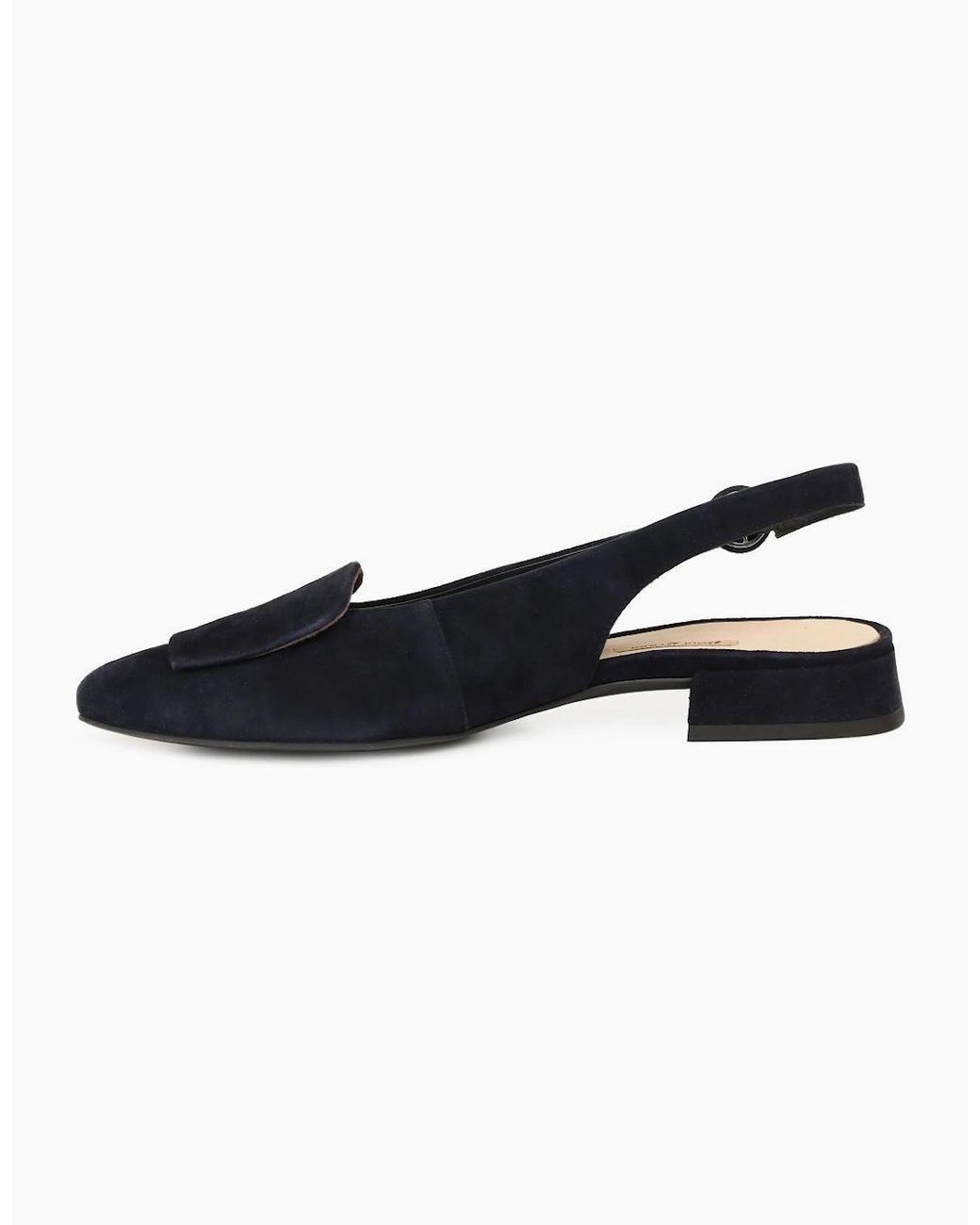 Paul Green Black Kaia Slingback Sandals