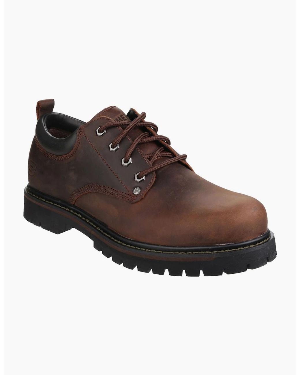 Skechers Brown Tom Cats Lace Up Shoes for men