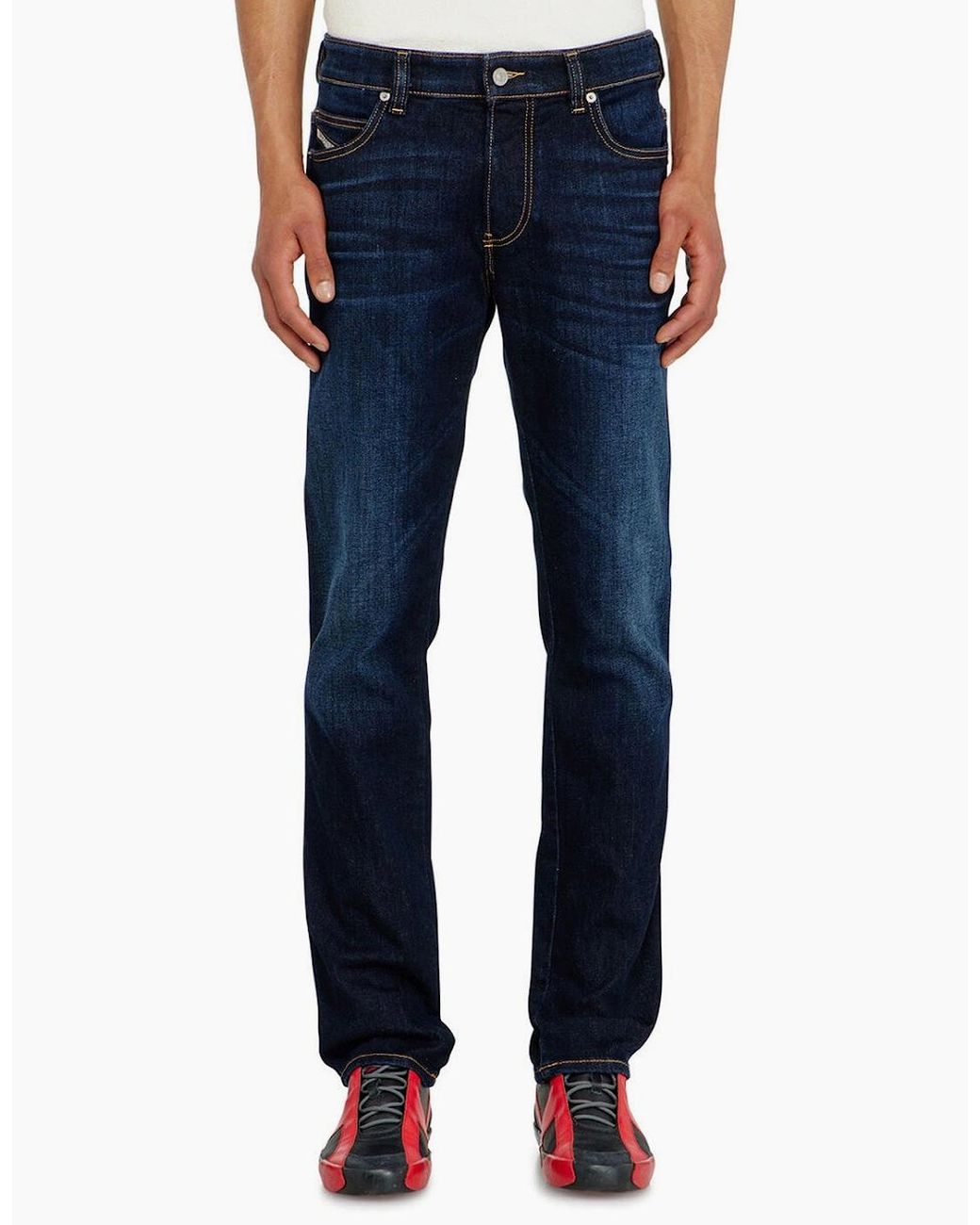 DIESEL Blue 1993 D-Vyl Slim Straight Jeans for men