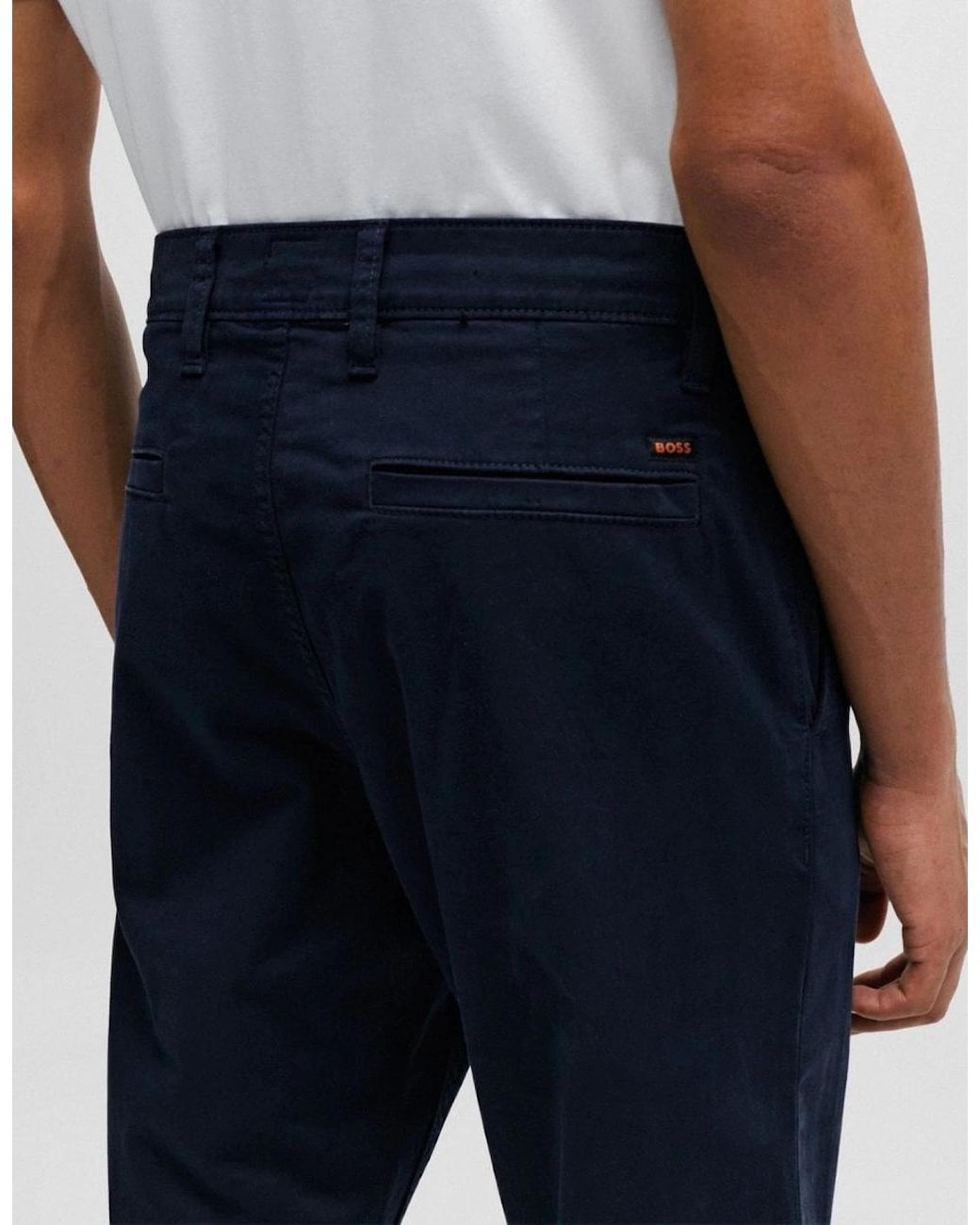 Boss Blue Boss Tapered-Fit Chinos for men