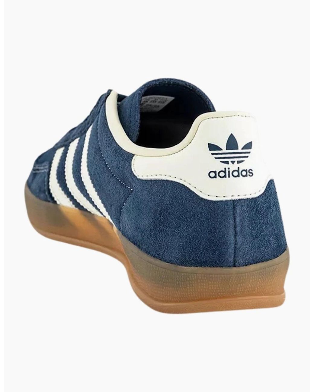 Adidas Blue Gazelle Indoor Night Off Metallic Trainers