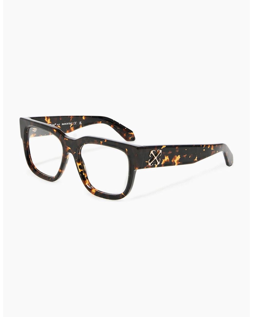 Off-White c/o Virgil Abloh Brown Off Eyewear Style 8C for men
