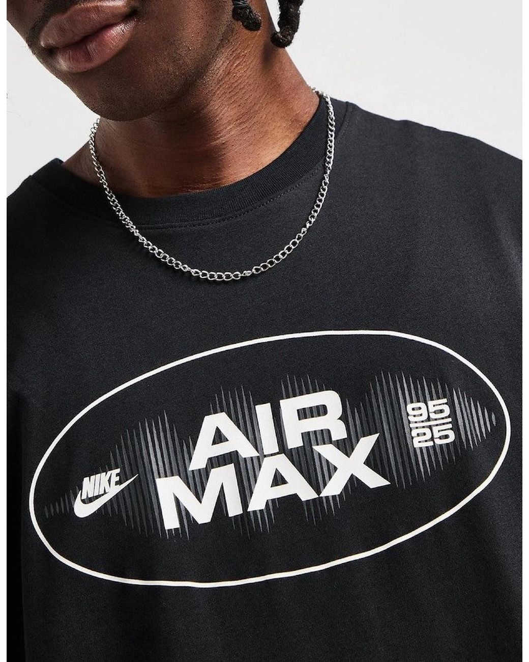 Nike Air Max Black T-Shirt for men