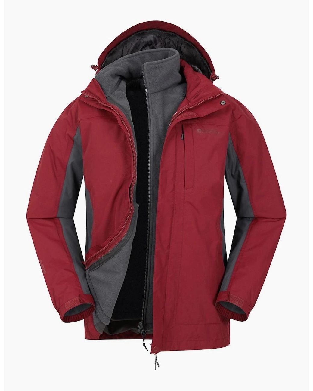 Mountain Warehouse Red Thunderstorm 3 for men