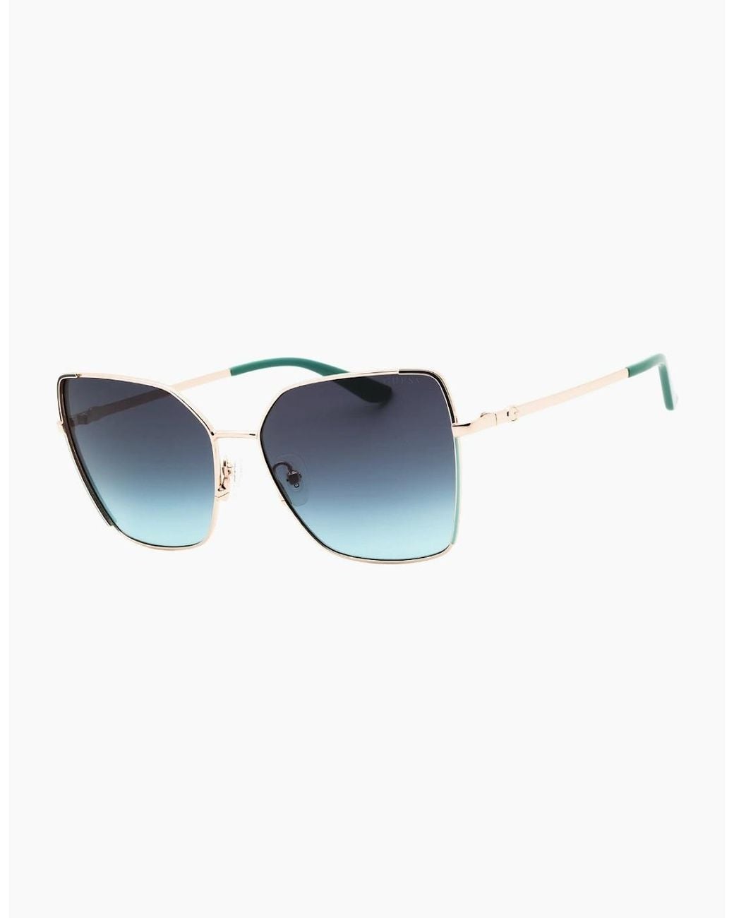 Guess Blue Framed Gradient Sunglasses