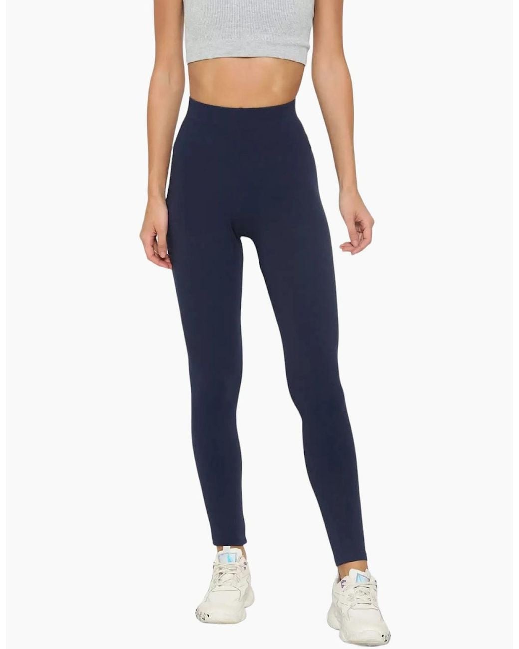 Forever 21 Blue Leggings Plain Western Wear Pant