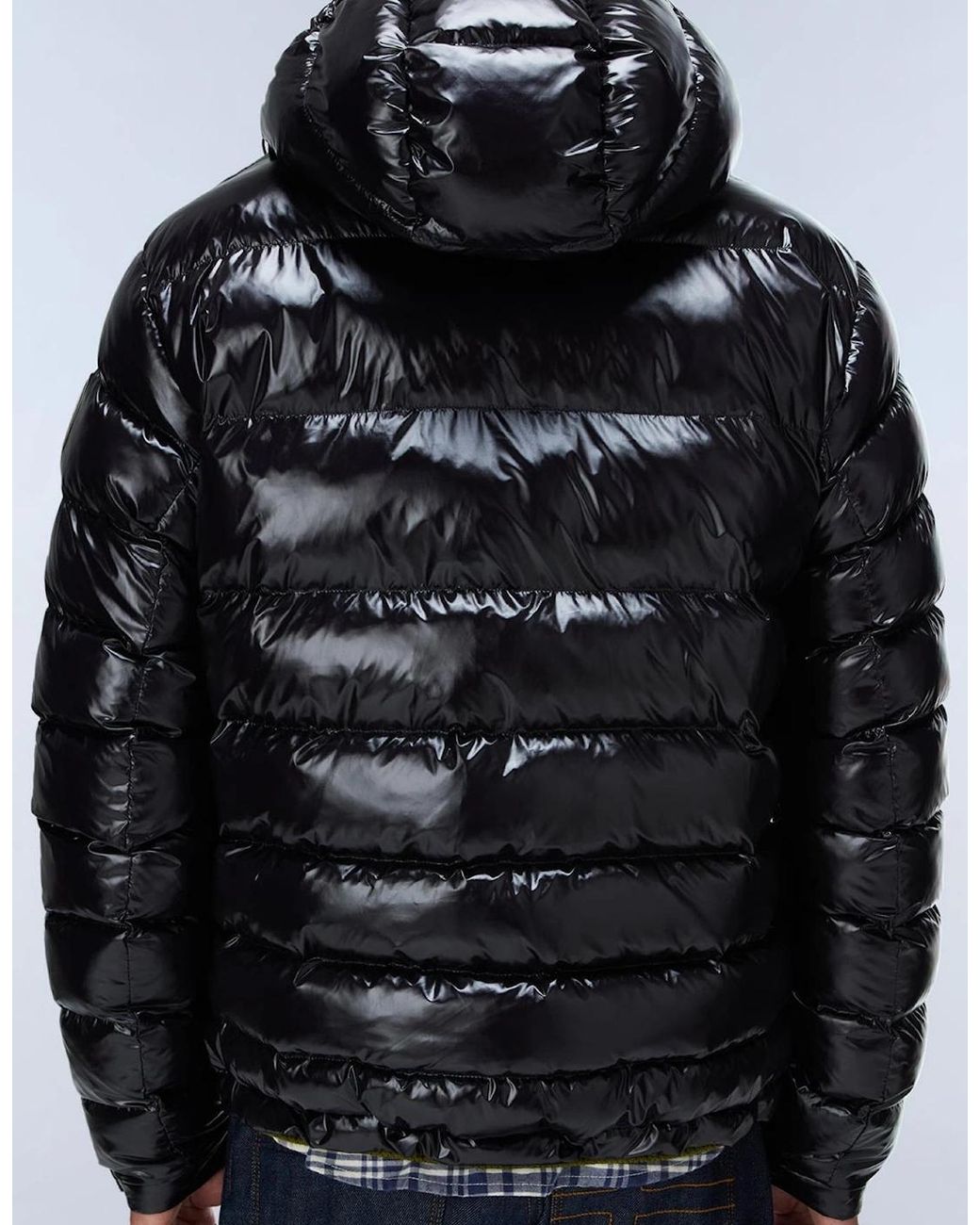 Napapijri Black Terez Shine Puffer Jacket for men