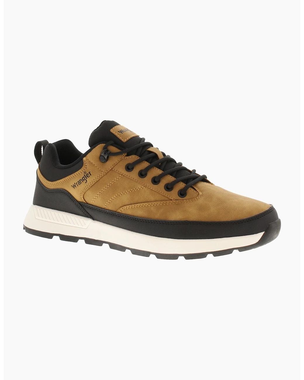 Wrangler Brown Casual Shoes Timo Lace Up Tan Uk Size for men