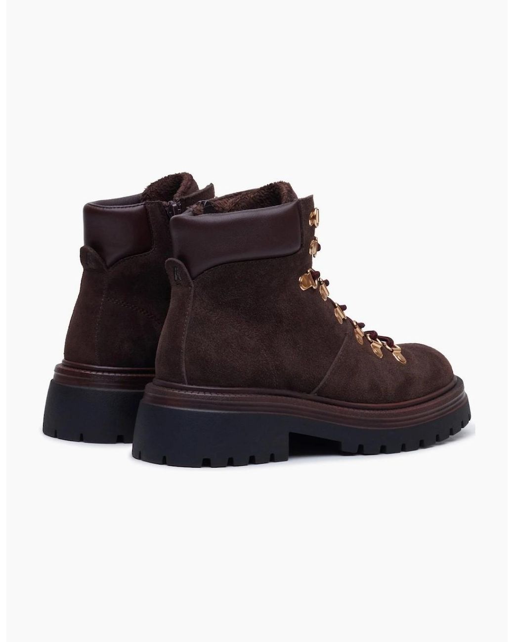 Hush Puppies Black Robyn Hiker Ankle Boots