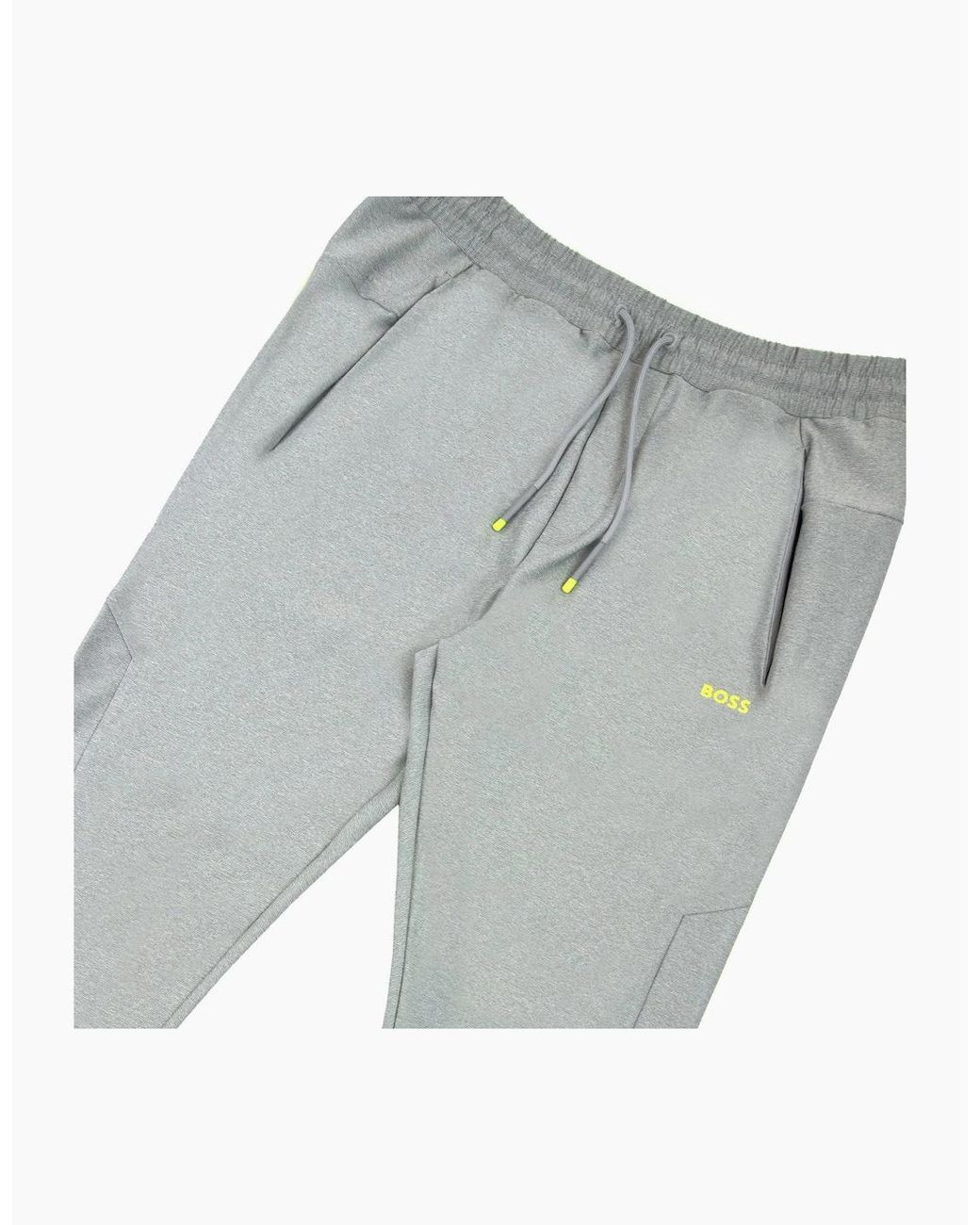 Boss Gray Hicon Gym Side Stripe Bottoms Light for men