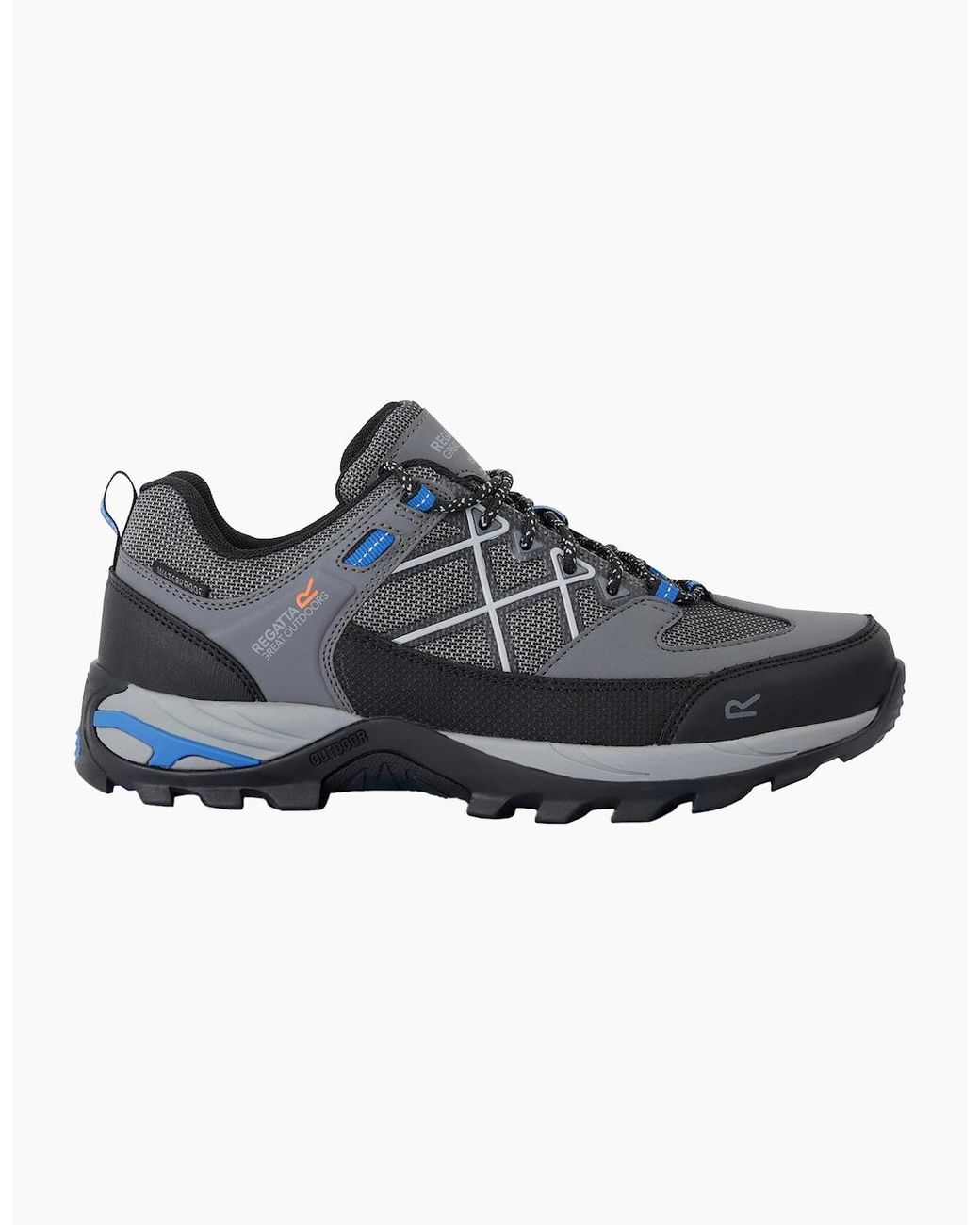 Regatta Blue Samaris Iii Low Walking Shoes for men