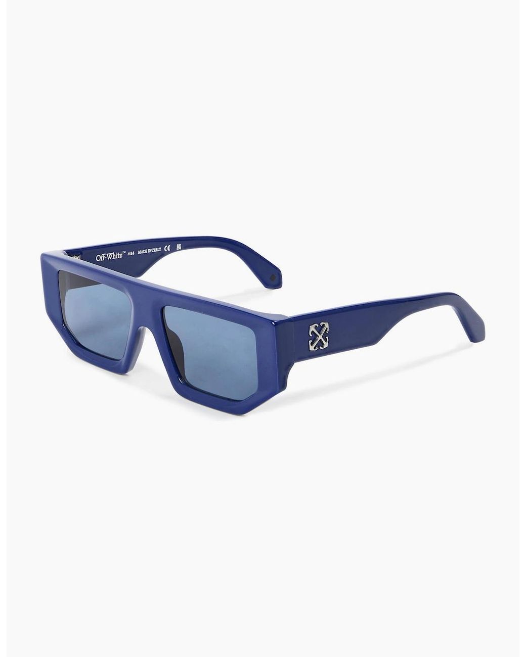 Off-White c/o Virgil Abloh Blue Off Vancouver Sungls for men
