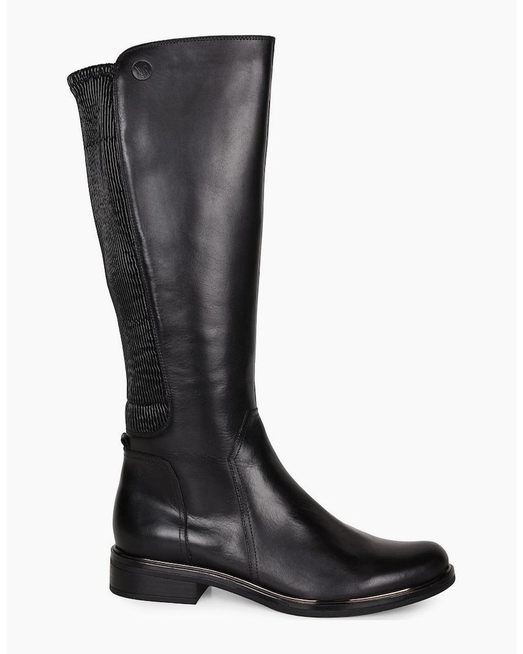 Caprice Black Locket M Knee High Boots