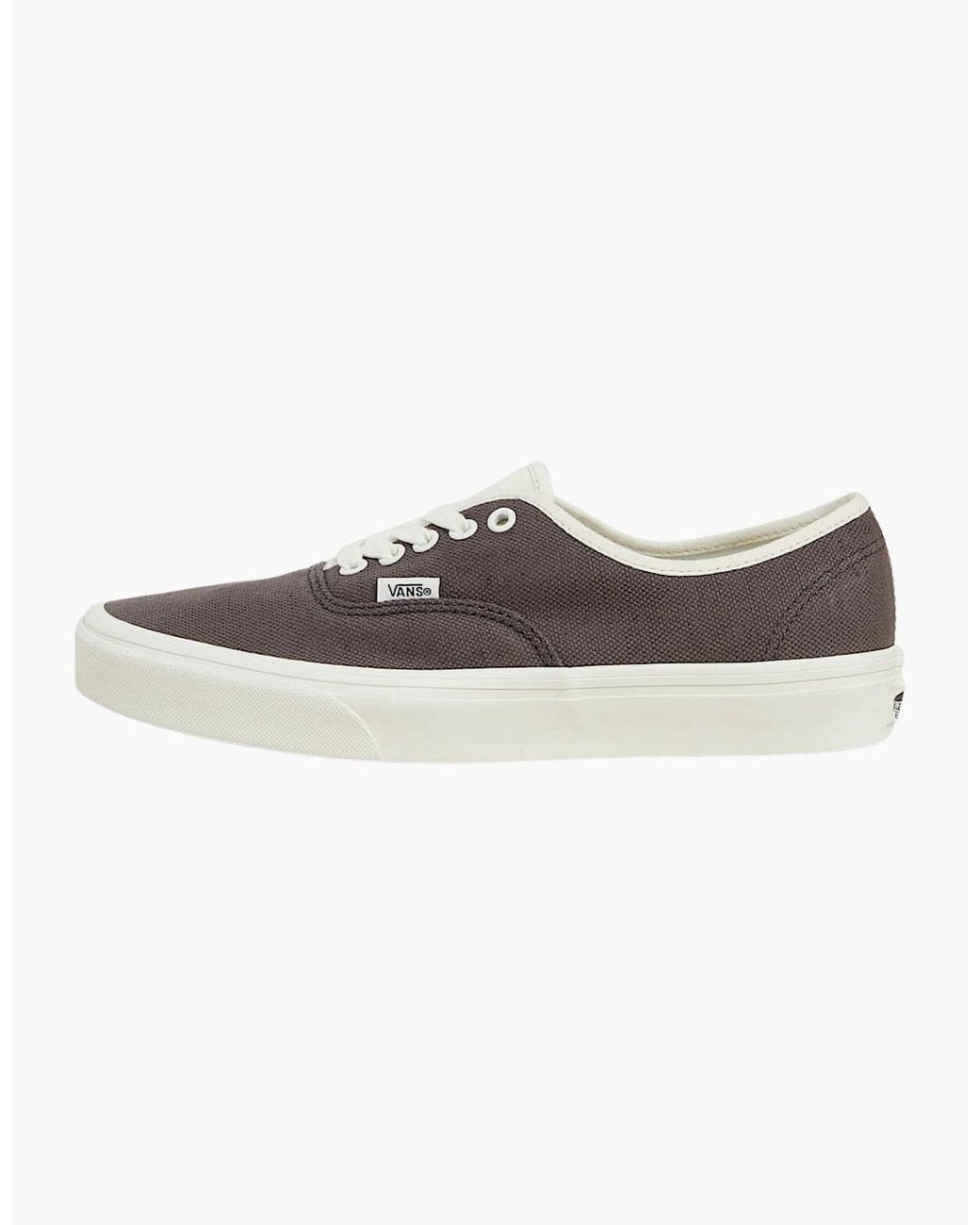 Vans Brown Authentic Linen Turkish Coffee Trainers