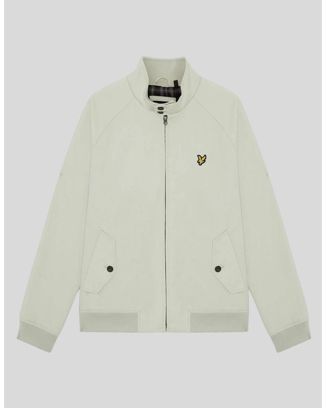 Lyle & Scott Natural Cotton Harrington Jacket for men