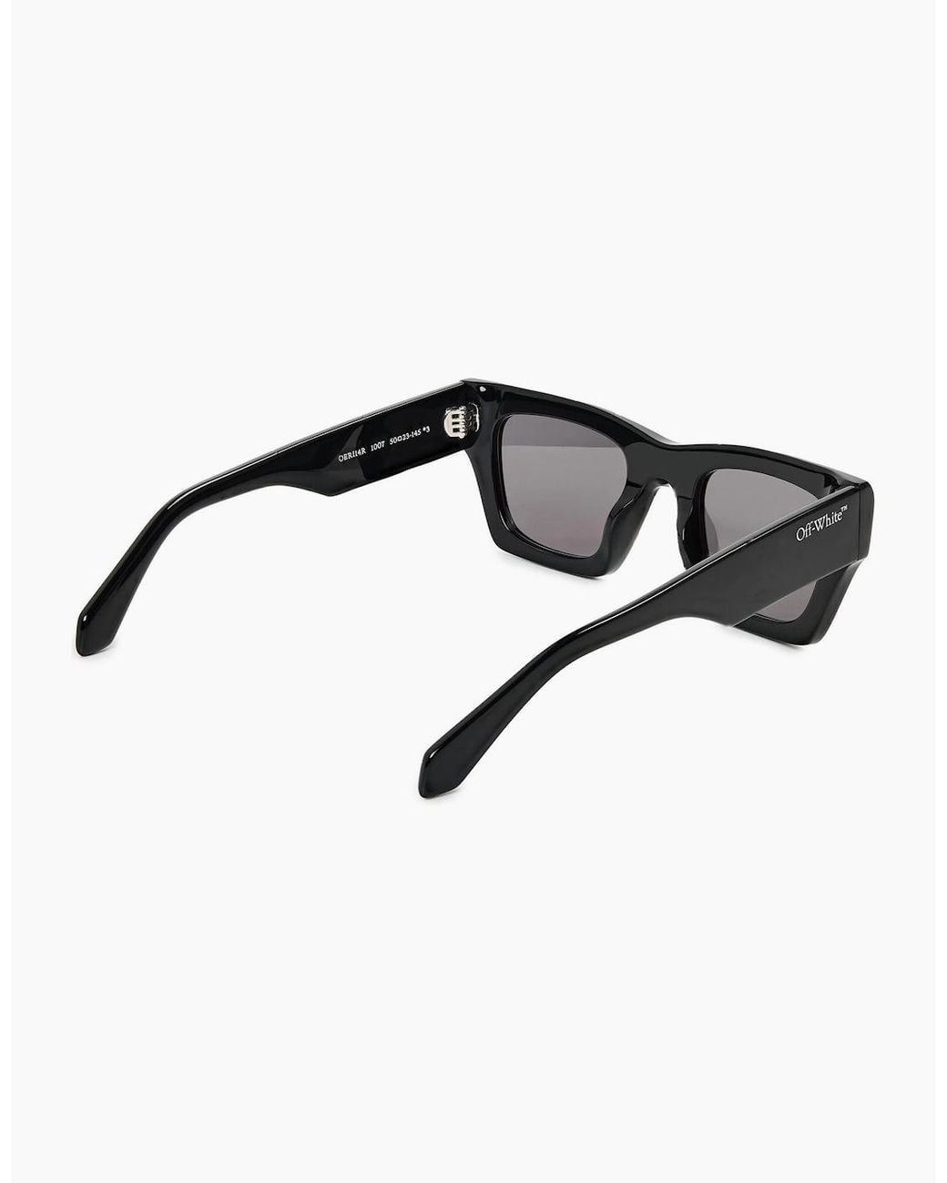Off-White c/o Virgil Abloh Black Off Davie Sunglasses for men