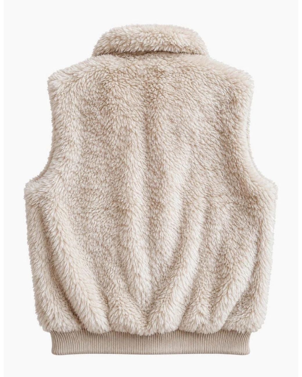 Nooki Design Metallic Mylo Borg Gilet